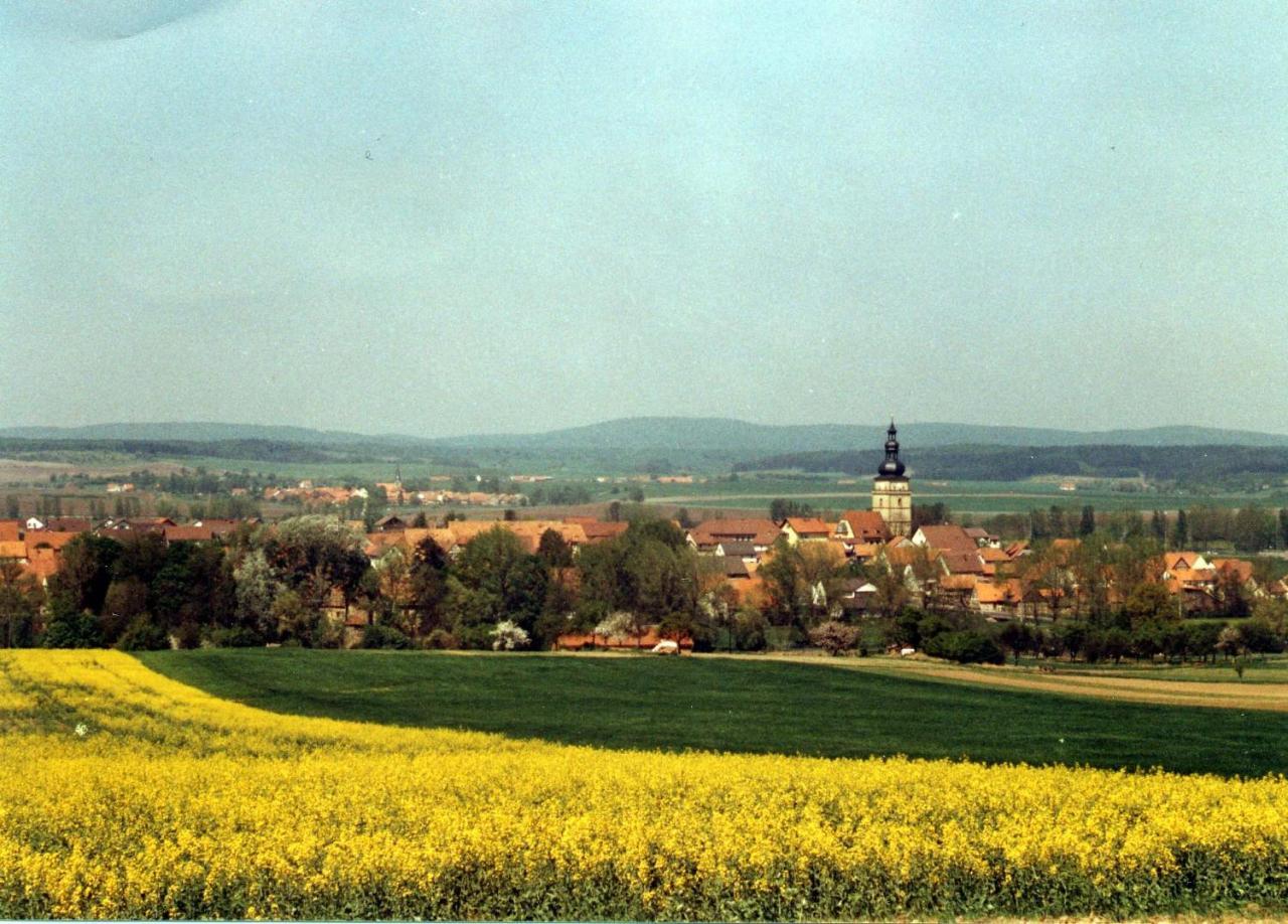 Отель Landgasthof "Zur Linde" Irmelshausen Экстерьер фото